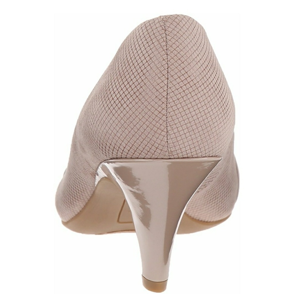 Anne Klein Dane Peep Toe Nude Pump NEW Size 10 - Picture 5 of 8